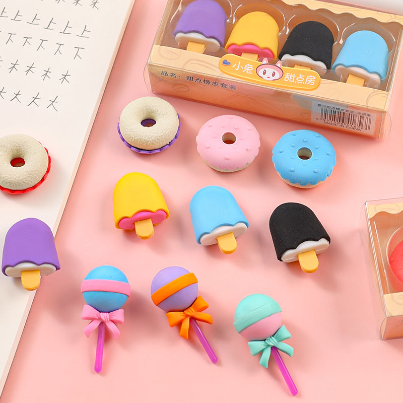fun ice cream cone eraser image 2