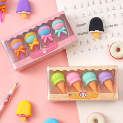 cute doughnut shaped eraser image 4