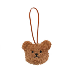 Brown Plush Bear Bag Pendant