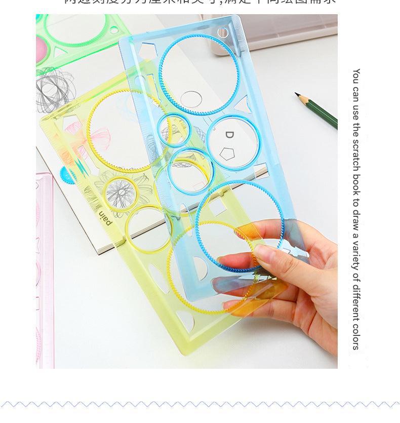 Lightweight Ruler for Kids Showing Colour Options