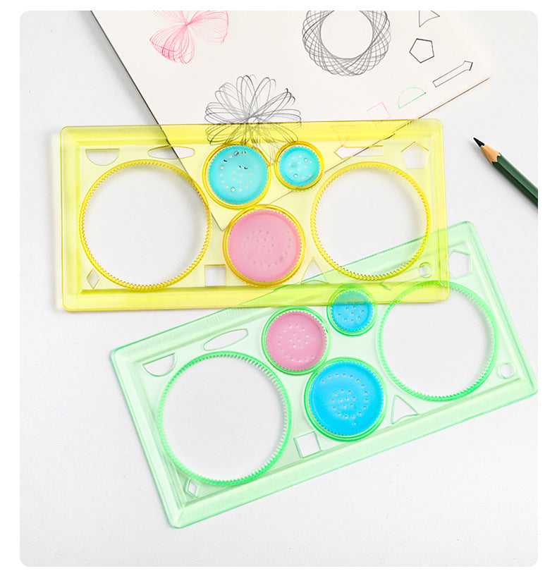 Creative Measuring Tool for Children with Stencils