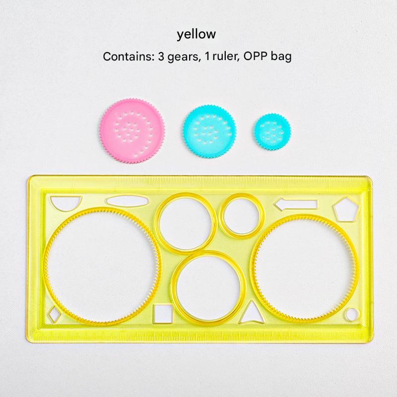 Creative Measuring Tool for Children with Stencils