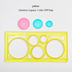 Creative Measuring Tool for Children with Stencils