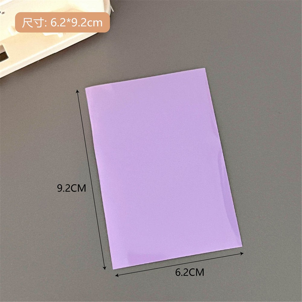 Vibrant macaron design photo card holders for collection