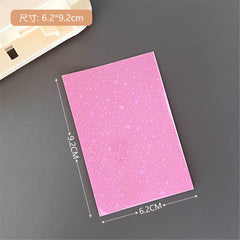 Organised photo card collection with layered sleeves