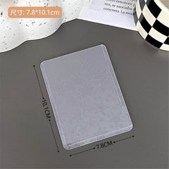 Vibrant macaron design photo card holders for collection