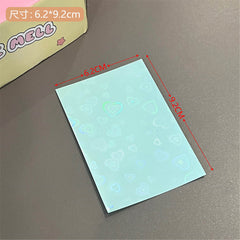 Organised photo card collection with layered sleeves