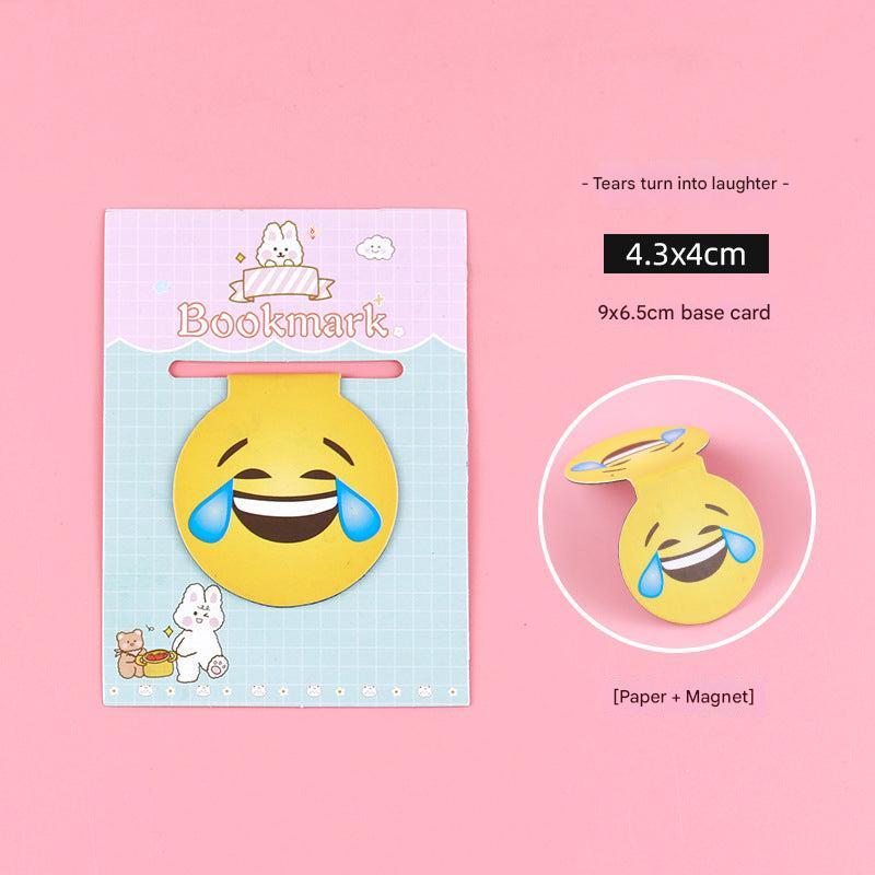 Creative cartoon expression bookmarks