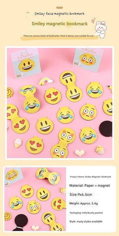 Creative cartoon expression bookmarks