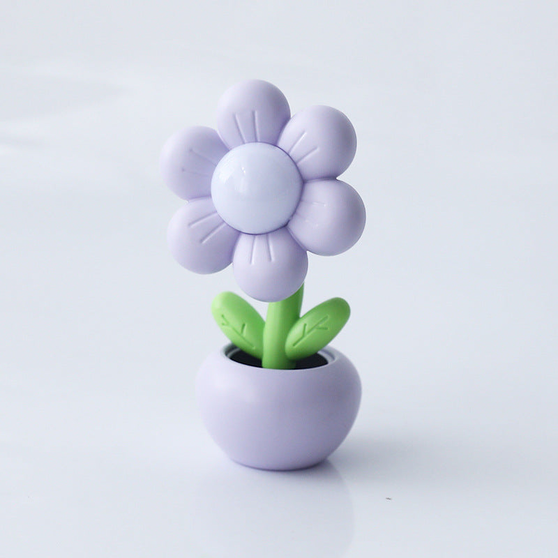 Charming Mini Flower Night Light in a children's room