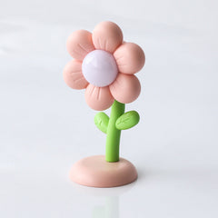 Charming Mini Flower Night Light in pink colour