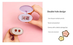 cute cartoon pencil sharpener side view