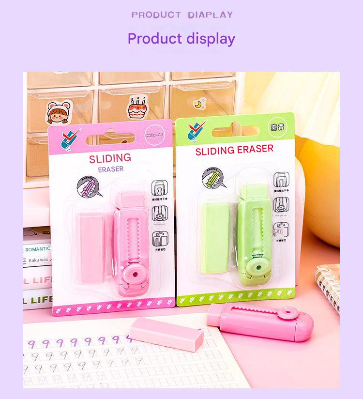 Vibrant Pastel Colour Erasers for Art Projects