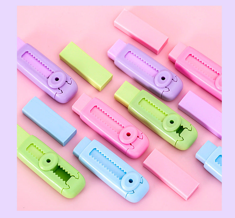 Minimal Debris Sliding Erasers for Students