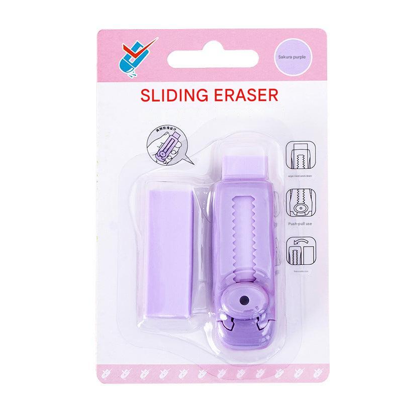 Compact Macaron Eraser Perfect for School Use