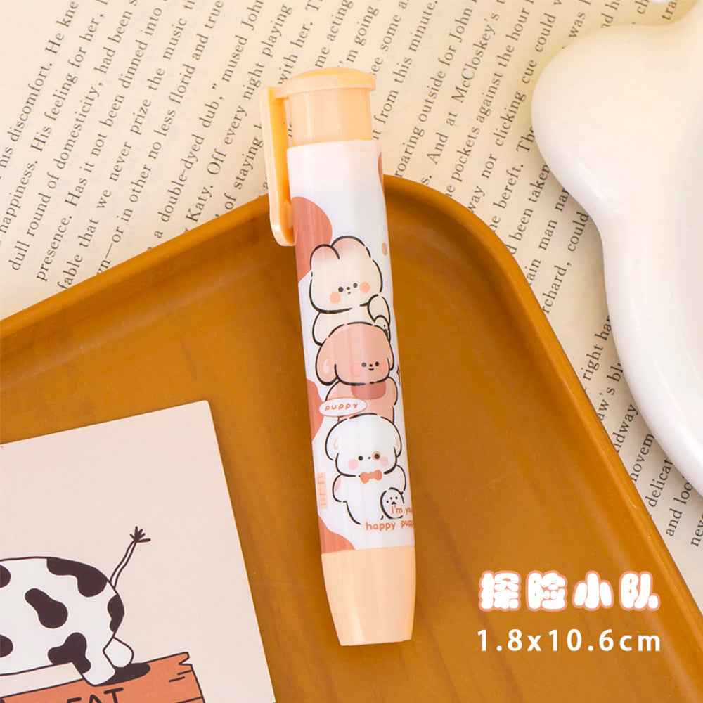 Creative Cartoon Push-Up Eraser showcase image 3