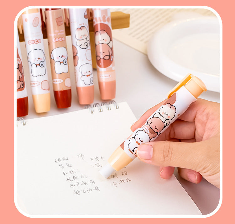 Creative Cartoon Push-Up Eraser showcase image 1