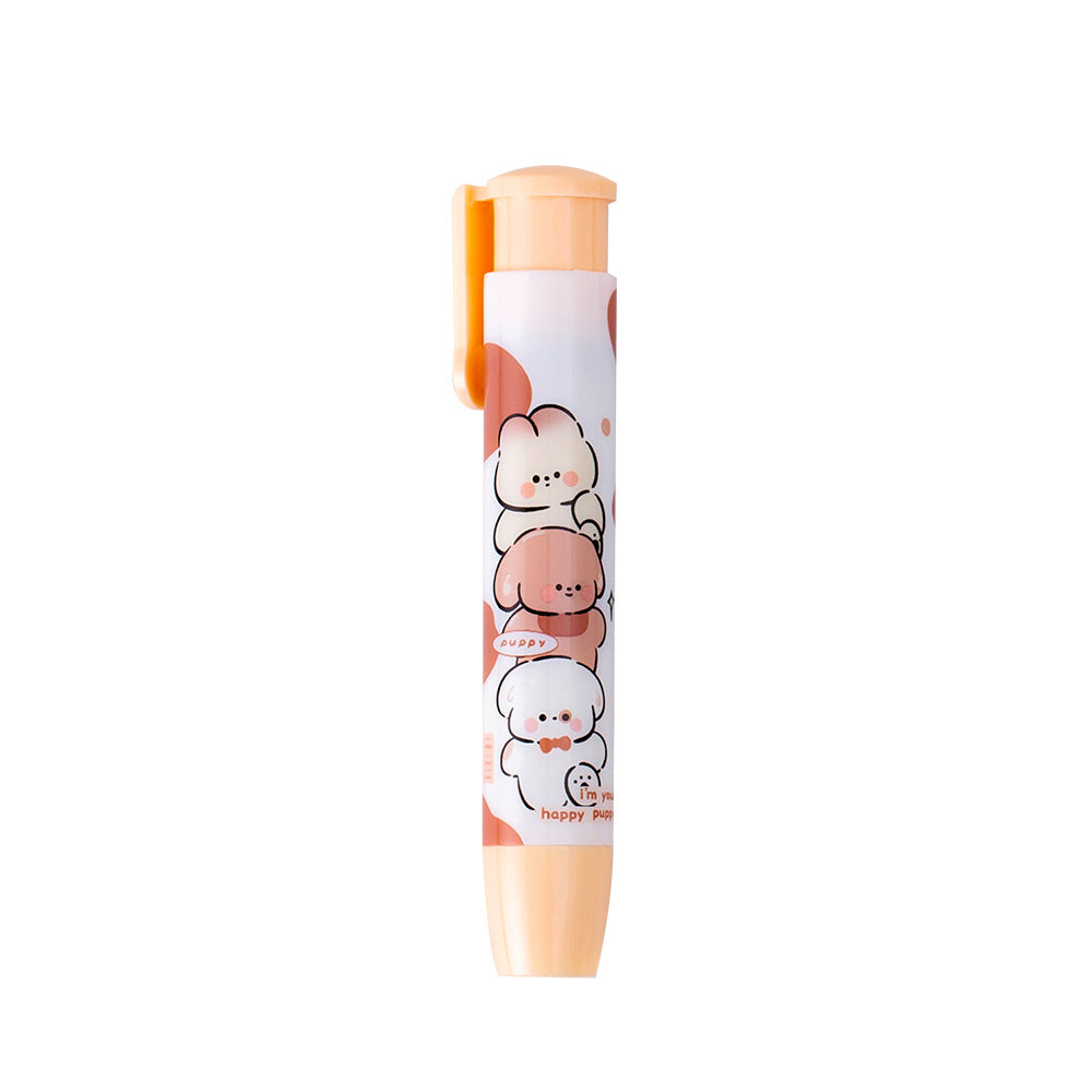Creative Cartoon Push-Up Eraser - Holiday Park design