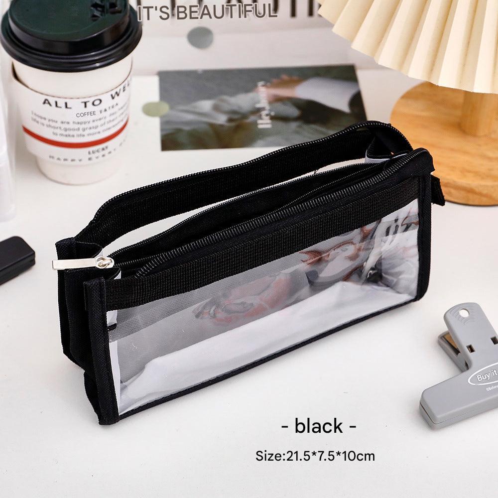 Lightweight pencil case on desk