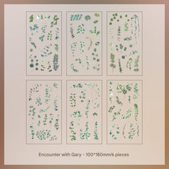 floral craft stickers for DIY projects 10