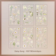 vintage floral sticker example 1