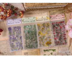 vintage floral sticker example 1
