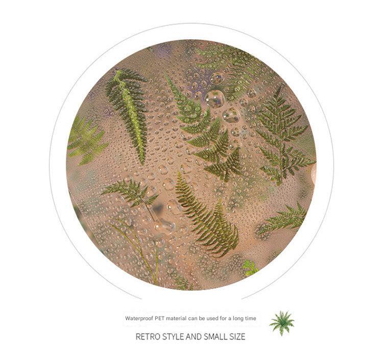 self-adhesive vintage flower sticker 3