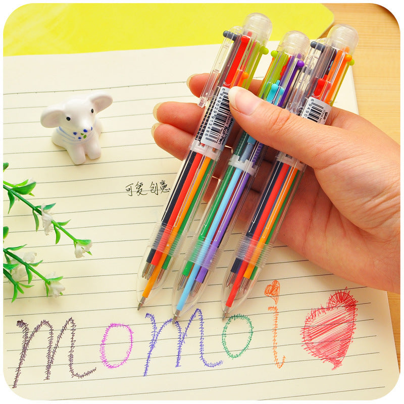 sleeve showing vibrant pen colours