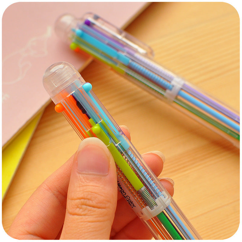 close-up of creative Korean-style pens