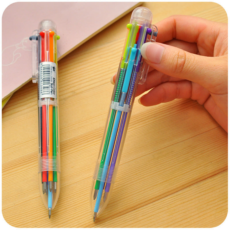 sleeve showing vibrant pen colours