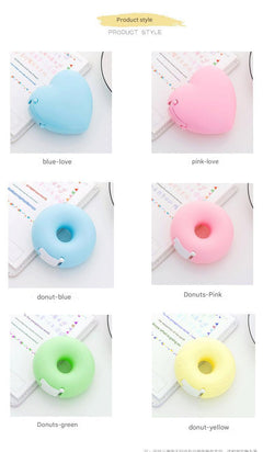 lightweight donut tape dispenser