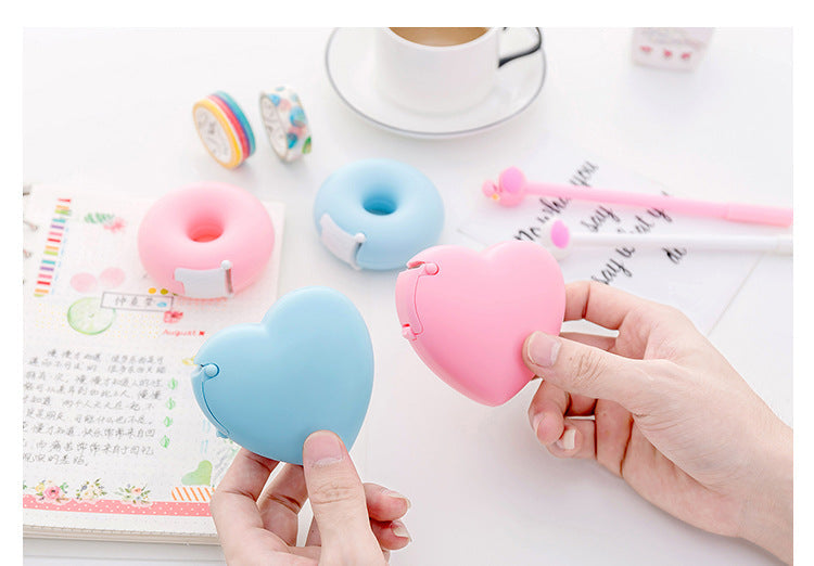 colorful cartoon tape dispenser with cutter