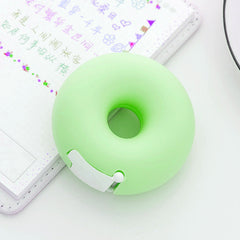 donut tape dispenser showcasing design
