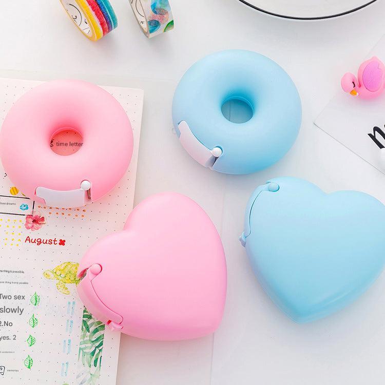 colorful cartoon tape dispenser with cutter