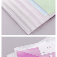 Clear Durable A4 Document Folder front view