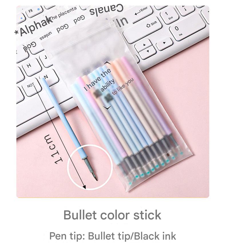 bulk pack of black gel pen refills