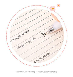 close-up of retractable pen refills pack