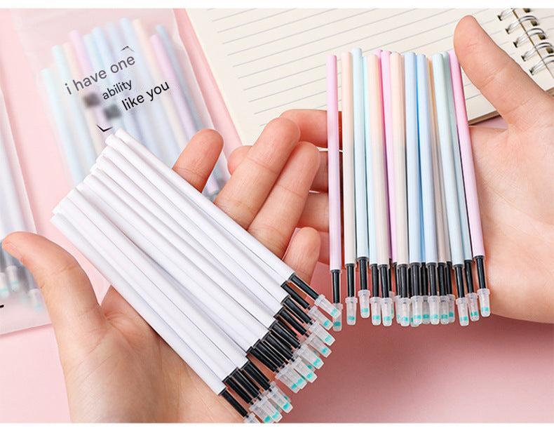 gel pen refills displayed in packaging