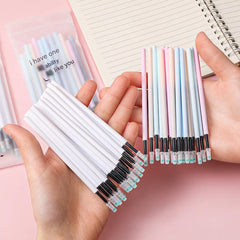 bulk pack of black gel pen refills