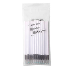 side view of a gel pen refill
