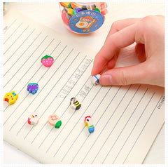 Fun animal erasers for school supplies
