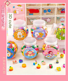 Fun animal erasers for school supplies