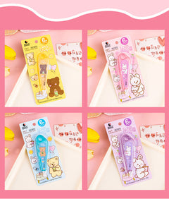 Adorable Cartoon Animal Correction Tape Design 1