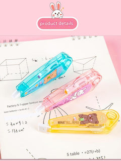 Adorable Cartoon Animal Correction Tape Design 2