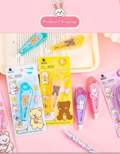 Adorable Cartoon Animal Correction Tape Design 5