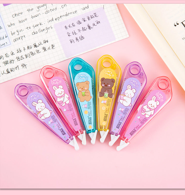 Adorable Cartoon Animal Correction Tape Design 7