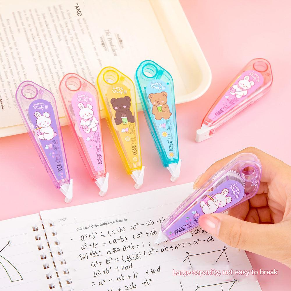 Adorable Cartoon Animal Correction Tape Design 2