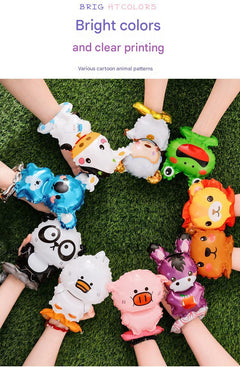 Multi-coloured cartoon balloon assortment image 2