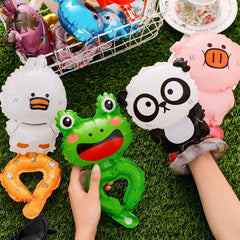 Vibrant animal shaped balloons for parties image 3
