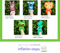 Fun party atmosphere with cartoon animal balloons image 9